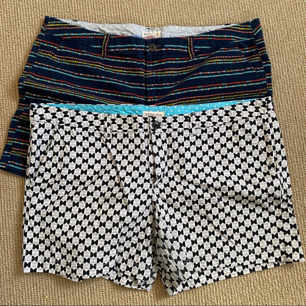 Merona Shorts x2 - Size 16  and 4.5” Inseam